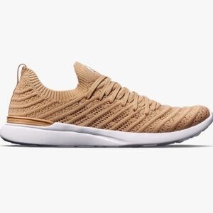 APL Athletic Propulsion Labs Mens Techloom Wave Tan White Sneakers Size 12 $270